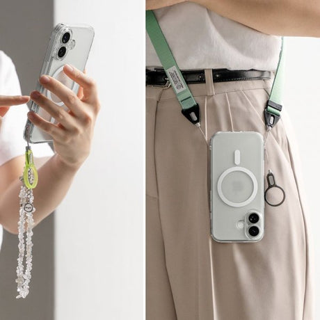 Ringke iPhone 17 Cover Fusion Magnetic Mat Transparent