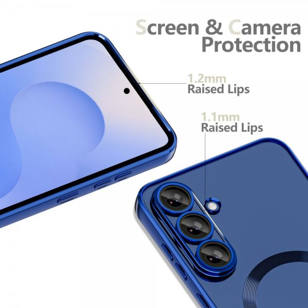 Tech-Protect Samsung Galaxy S25 FE Cover MagFlex MagSafe Blå