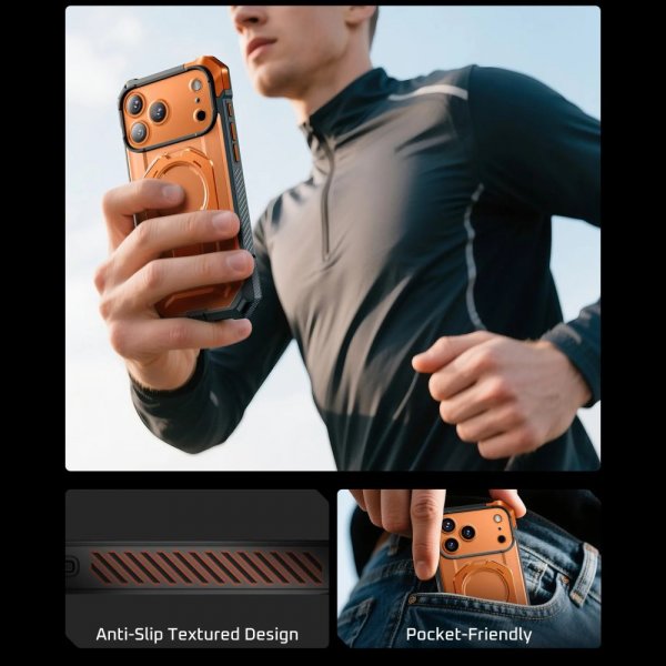 Supcase iPhone 17 Pro Max Cover UB Grip MagSafe Orange