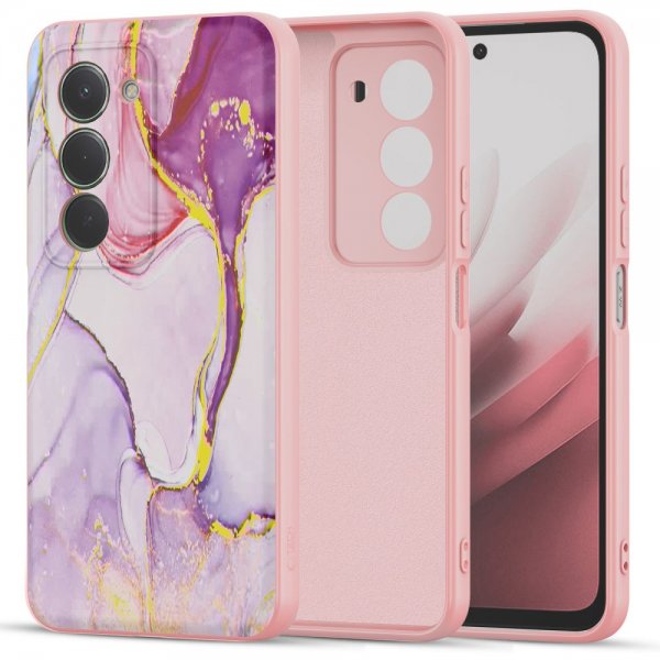 Tech-Protect Xiaomi Redmi 15 Cover Icon Pink Marble