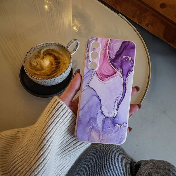 Tech-Protect Xiaomi Redmi 15 Cover Icon Pink Marble