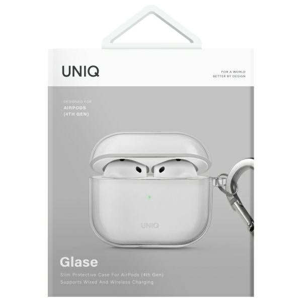 UNIQ AirPods 4 Cover Glase Transparent