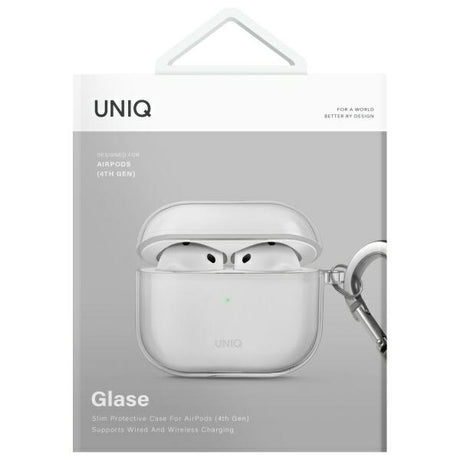 UNIQ AirPods 4 Cover Glase Transparent