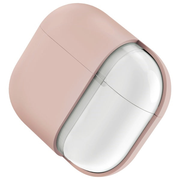 UNIQ AirPods 4 Cover Lino Rosa