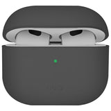 UNIQ AirPods 4 Cover Lino Grå