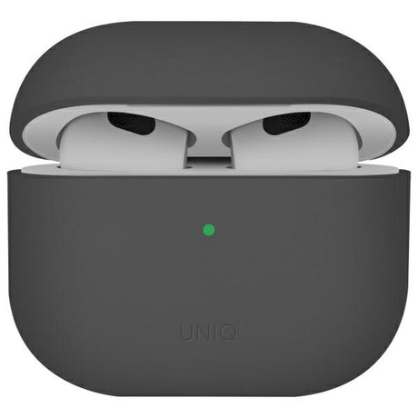 UNIQ AirPods 4 Cover Lino Grå