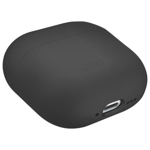 UNIQ AirPods 4 Cover Lino Grå