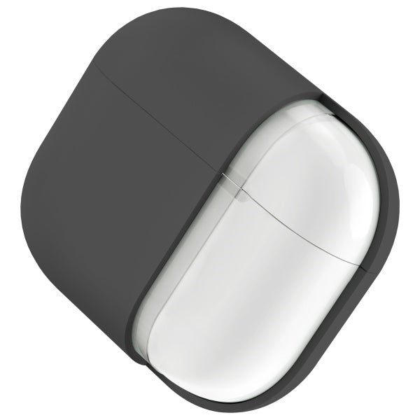 UNIQ AirPods 4 Cover Lino Grå