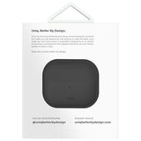 UNIQ AirPods 4 Cover Lino Grå