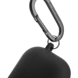 UNIQ AirPods 4 Cover med Earhooks Nexo Sort