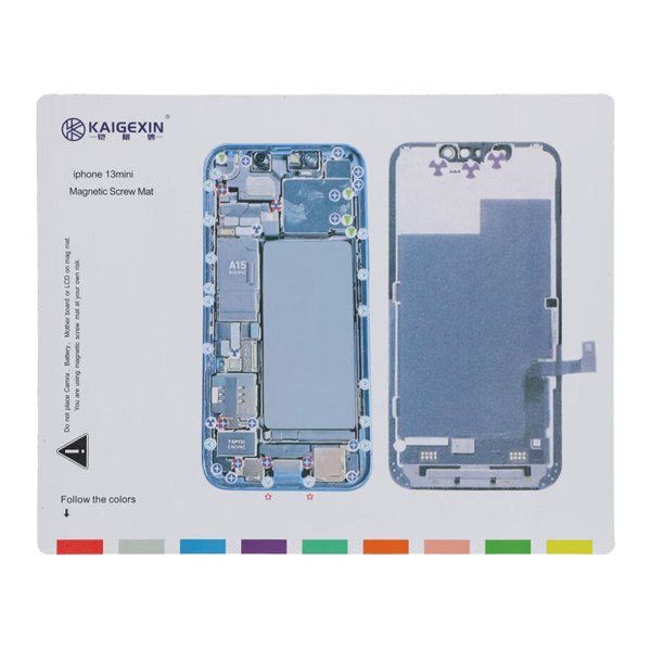 Magnetisk skruvmåtte til iPhone 13 Mini