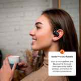Fixed Nods Trådløse Open-Ear Høretelefoner Sort