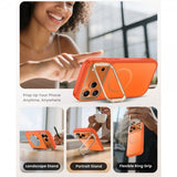 Supcase iPhone 17 Pro Max Cover Ares Flip MagSafe Orange
