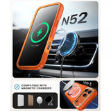 Supcase iPhone 17 Pro Max Cover Ares Flip MagSafe Orange
