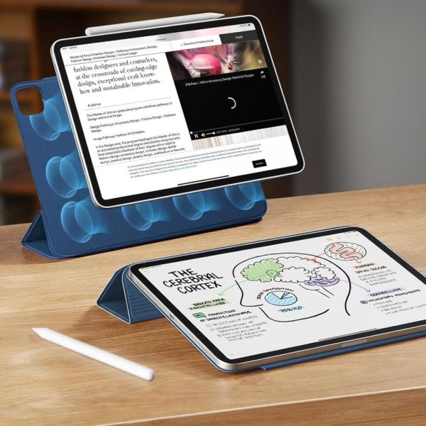 ESR iPad Pro 11 (M4/M5) Cover Rebound Magnetic Blå