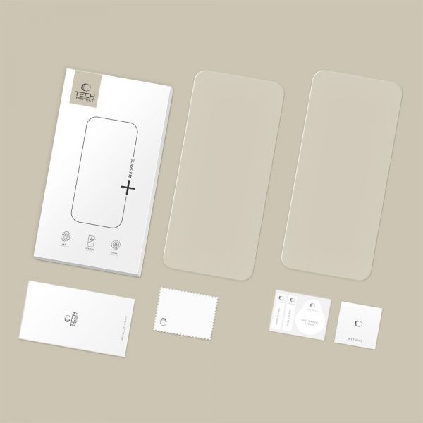 Tech-Protect OnePlus 15 Skærmbeskyttelse Glass Fit+ 2-pak