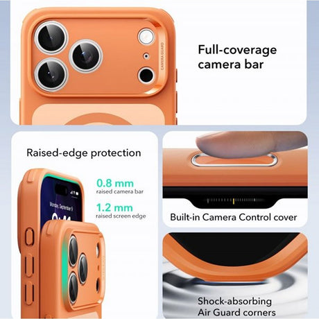 ESR iPhone 17 Pro Max Cover Classic Hybrid MagSafe Orange