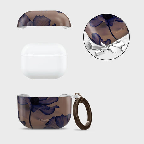 Tech-Protect AirPods 4/5 Cover Lamano Blommigt