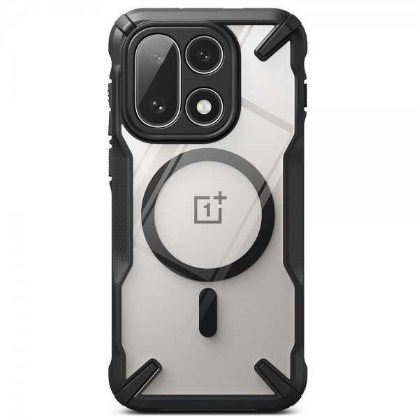 Ringke OnePlus 15 Cover Fusion X Magnetic Clear Black