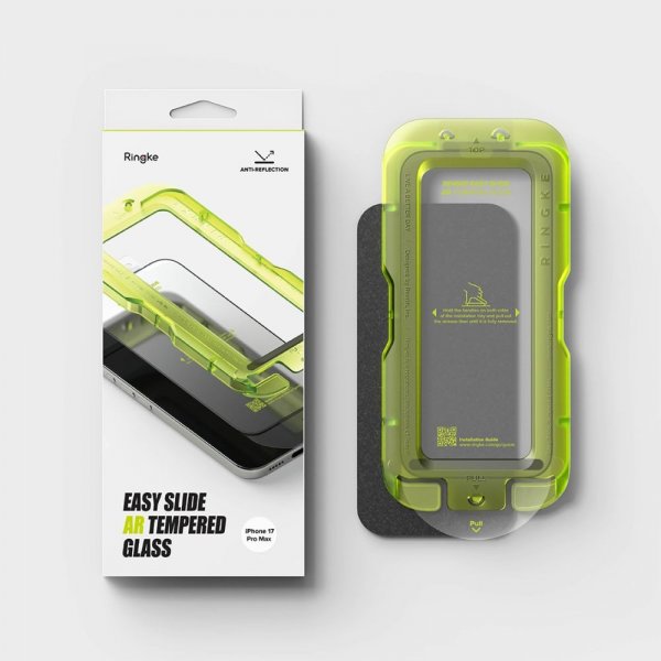 Ringke iPhone 17 Pro Max Skærmbeskytter Easy Slide AR