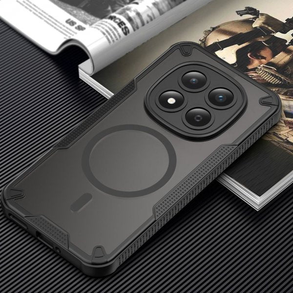 Tech-Protect Xiaomi Redmi Note 15 Pro 5G Cover Rugged Shield MagSafe Sort