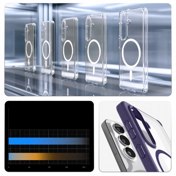 Spigen Samsung Galaxy S26 Cover Ultra Hybrid MagFit Deep Purple