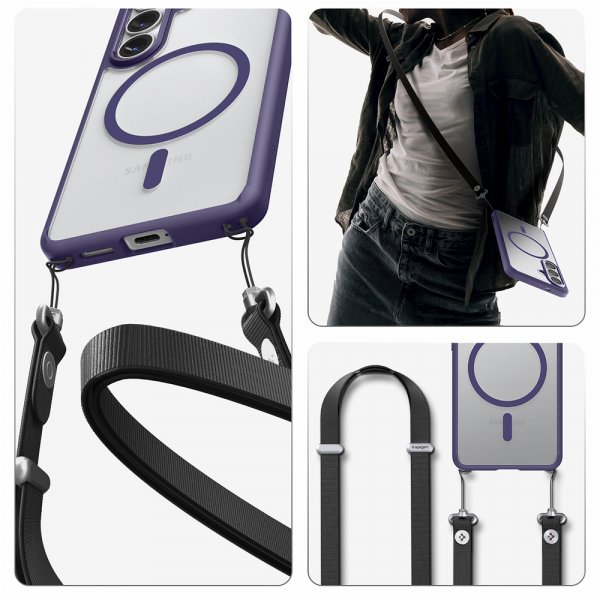 Spigen Samsung Galaxy S26 Cover Ultra Hybrid MagFit Deep Purple