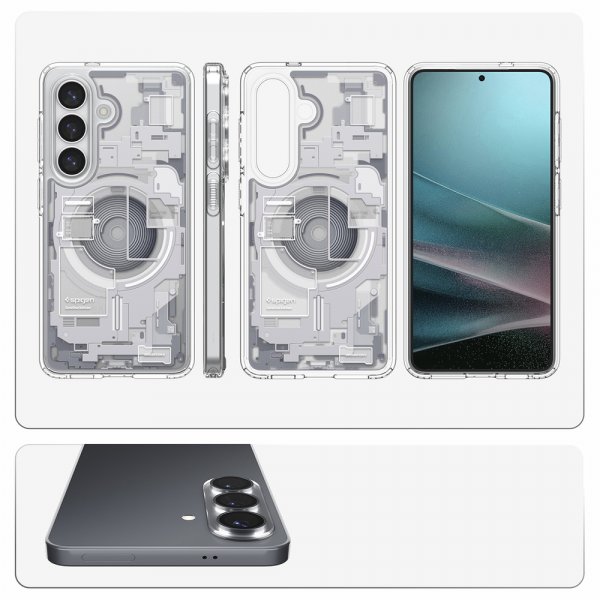 Spigen Samsung Galaxy S26 Plus Cover Ultra Hybrid MagFit Zero One Hvid