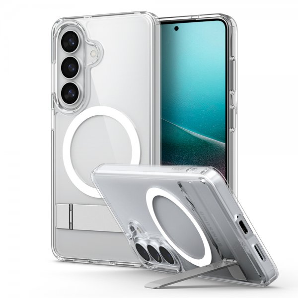 Spigen Samsung Galaxy S26 Plus Cover Ultra Hybrid S MagFit Clear White