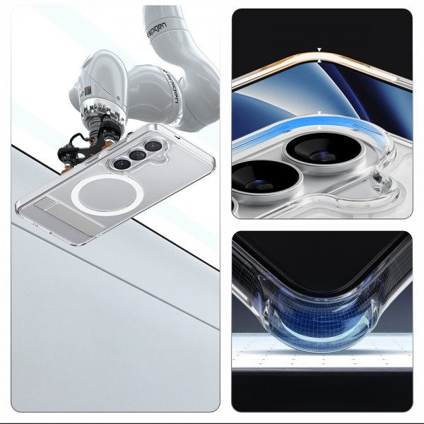 Spigen Samsung Galaxy S26 Plus Cover Ultra Hybrid S MagFit Clear White