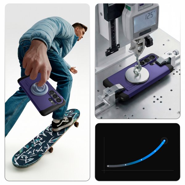 Spigen Samsung Galaxy S26 Ultra Cover Tough Armor MagFit Ash Violet