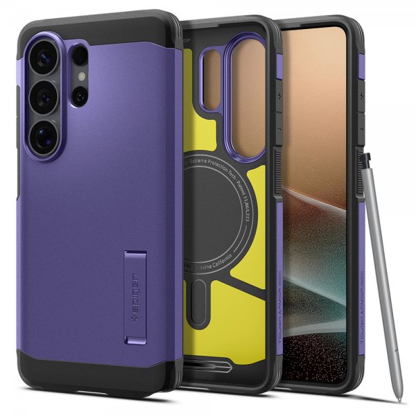 Spigen Samsung Galaxy S26 Ultra Cover Tough Armor MagFit Ash Violet