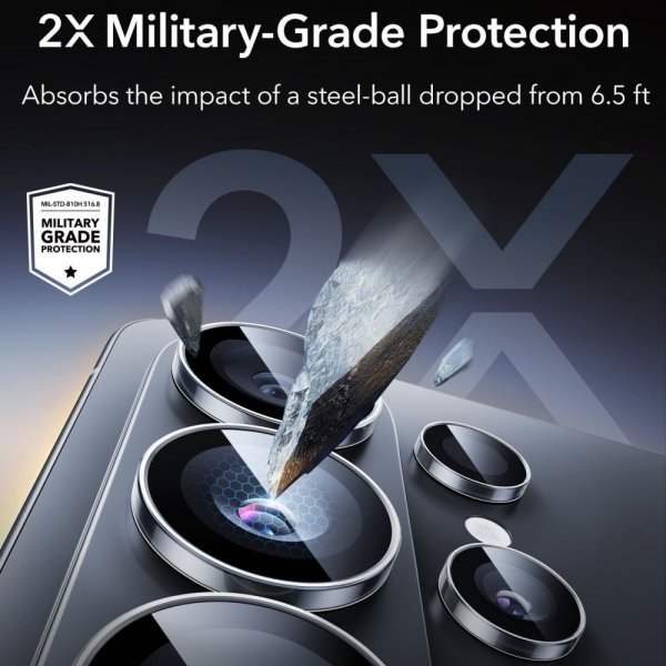 ESR Samsung Galaxy S26 Ultra Kamerabeskyttelse Armorite Transparent