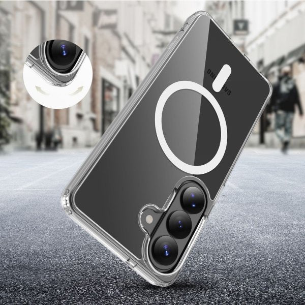 Tech-Protect Samsung Galaxy S26 Cover FlexAir Hybrid MagSafe Transparent