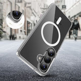 Tech-Protect Samsung Galaxy S26 Cover FlexAir Hybrid MagSafe Transparent