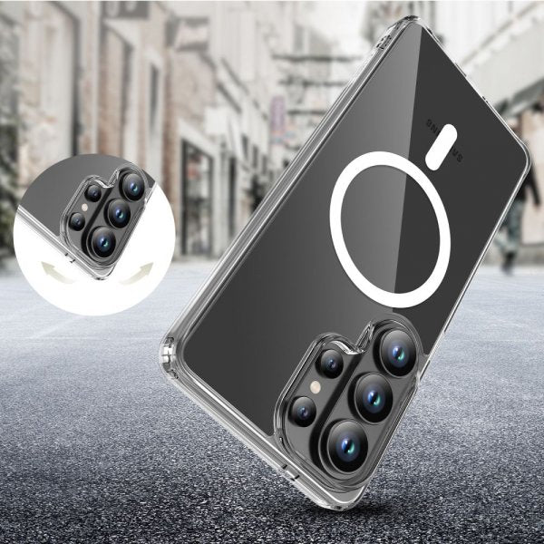 Tech-Protect Samsung Galaxy S26 Ultra Cover FlexAir Hybrid MagSafe Transparent