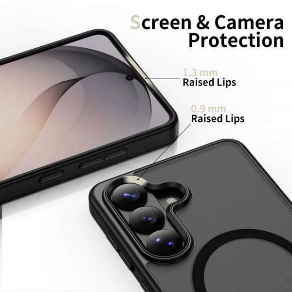 Tech-Protect Samsung Galaxy S26 Plus Cover MagMat MagSafe Mat Sort