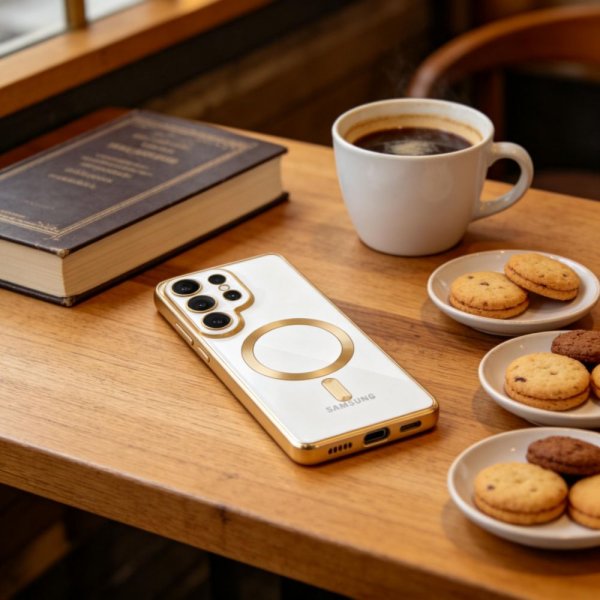 Tech-Protect Samsung Galaxy S26 Ultra Cover MagFlex MagSafe Guld