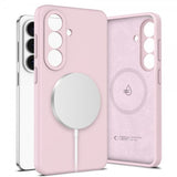 Tech-Protect Samsung Galaxy S26 Cover Silikone MagSafe Rosa