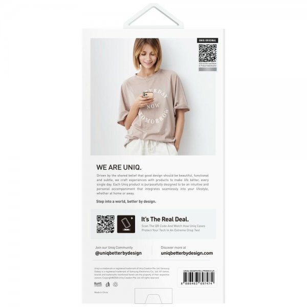 UNIQ Samsung Galaxy S26 Plus Cover LifePro Xtreme MagClick Transparent