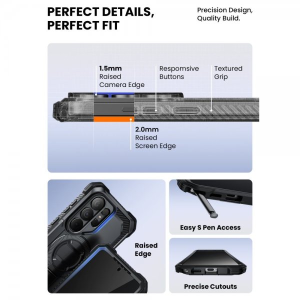 Supcase Samsung Galaxy S26 Ultra Cover ArmorBox Clip MagSafe Sort