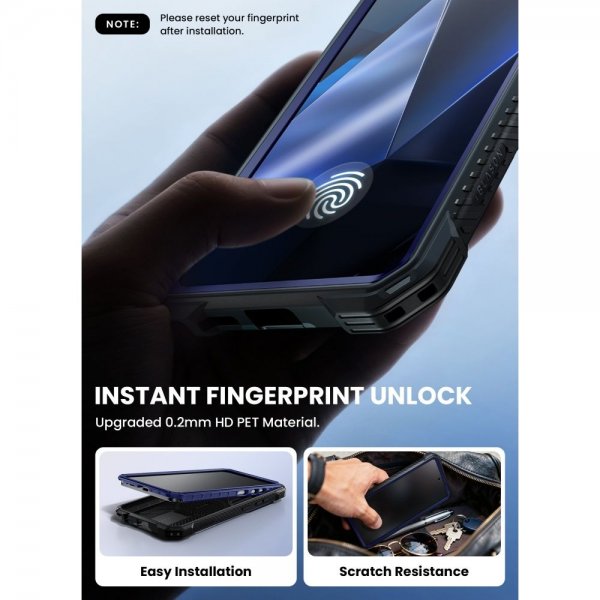 Supcase Samsung Galaxy S26 Ultra Cover ArmorBox Clip MagSafe Blå