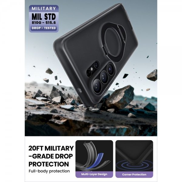 Supcase Samsung Galaxy S26 Ultra Cover Cosmo MagSafe Sort