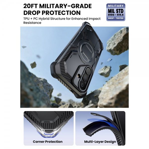 Supcase Samsung Galaxy S26 Cover ArmorBox MagSafe Sort