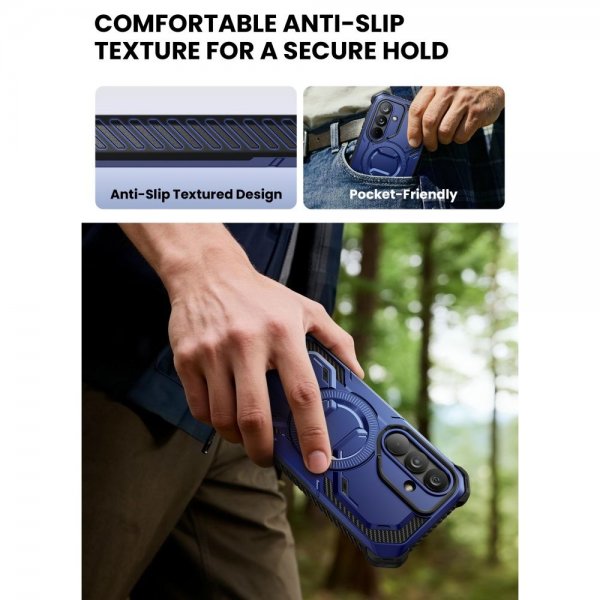 Supcase Samsung Galaxy S26 Cover ArmorBox MagSafe Blå