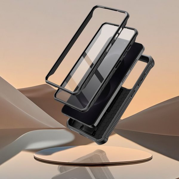 Tech-Protect Samsung Galaxy S26 Cover Kevlar Cam+ Sort
