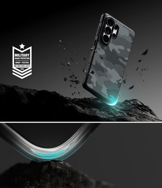 Ringke Samsung Galaxy S26 Ultra Cover Onyx Magnetic Camo Black