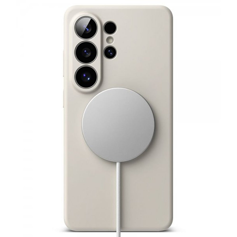 Ringke Samsung Galaxy S26 Ultra Cover Silikone Magnetic Beige