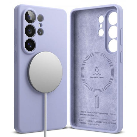 Ringke Samsung Galaxy S26 Ultra Cover Silikone Magnetic Lilla