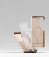 Ringke Samsung Galaxy S26 Plus Cover Silikone Magnetic Rosa
